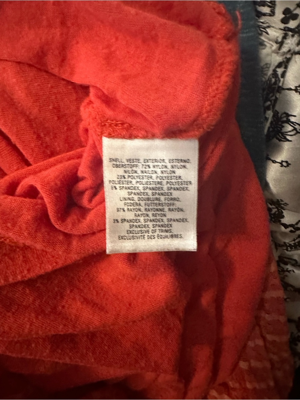 Anthropologie Postmark retro coral striped dress midi dress M - Picture 3 of 5